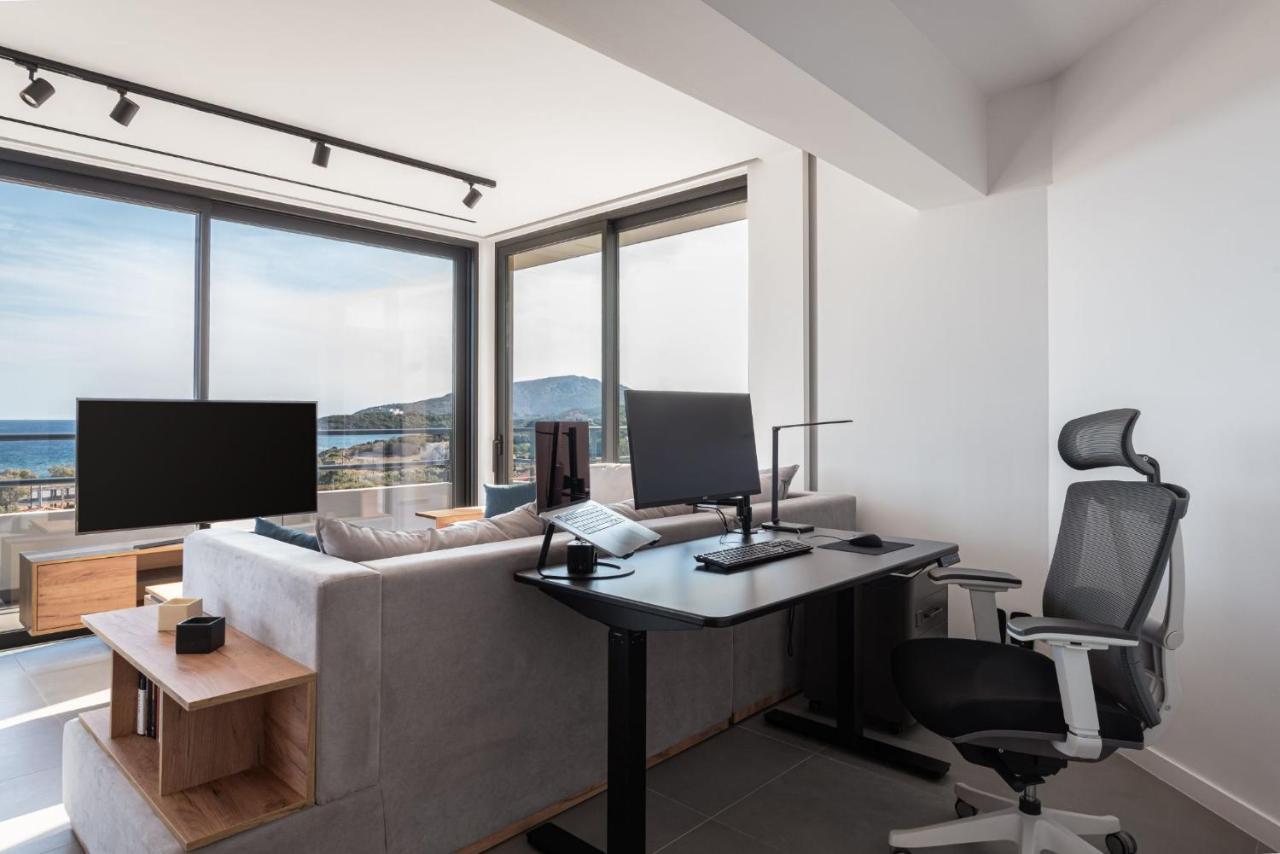 Apartmán Sounio Panoramic Loft Sounion Exteriér fotografie